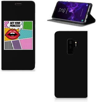 B2Ctelecom Samsung Galaxy S9 Plus Uniek Standcase Hoesje Popart Princess