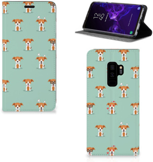 B2Ctelecom Samsung Galaxy S9 Plus Uniek Standcase Hoesje Pups