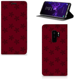 B2Ctelecom Samsung Galaxy S9 Plus Uniek Standcase Hoesje Sterren