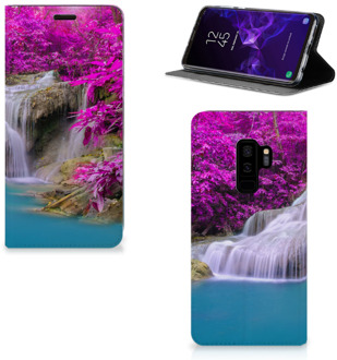 B2Ctelecom Samsung Galaxy S9 Plus Uniek Standcase Hoesje Waterval