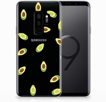 B2Ctelecom Samsung Galaxy S9 Plus Uniek TPU Hoesje Avocado