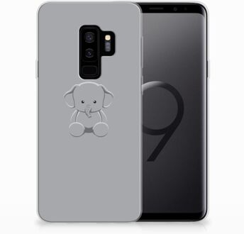 B2Ctelecom Samsung Galaxy S9 Plus Uniek TPU Hoesje Baby Olifant