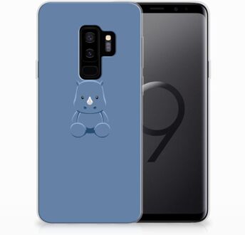 B2Ctelecom Samsung Galaxy S9 Plus Uniek TPU Hoesje Baby Rhino