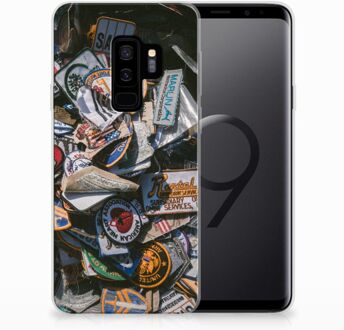 B2Ctelecom Samsung Galaxy S9 Plus Uniek TPU Hoesje Badges