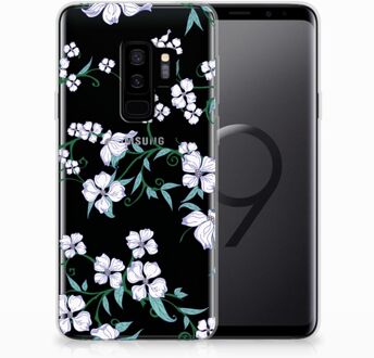 B2Ctelecom Samsung Galaxy S9 Plus Uniek TPU Hoesje Blossom White