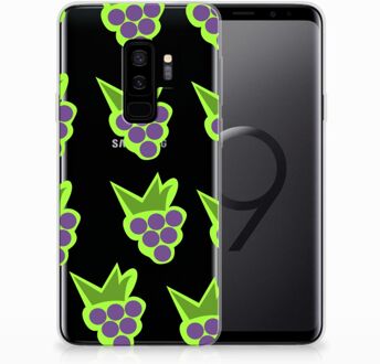 B2Ctelecom Samsung Galaxy S9 Plus Uniek TPU Hoesje Druiven