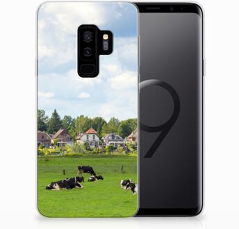 B2Ctelecom Samsung Galaxy S9 Plus Uniek TPU Hoesje Koeien