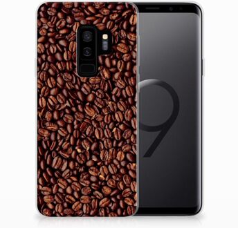 B2Ctelecom Samsung Galaxy S9 Plus Uniek TPU Hoesje Koffiebonen