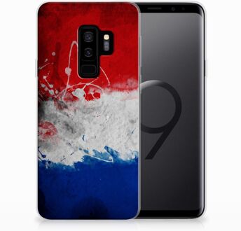 B2Ctelecom Samsung Galaxy S9 Plus Uniek TPU Hoesje Nederlandse Vlag