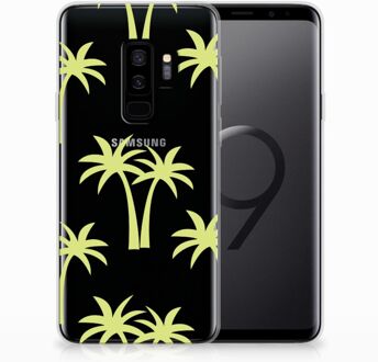 B2Ctelecom Samsung Galaxy S9 Plus Uniek TPU Hoesje Palmtrees