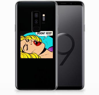 B2Ctelecom Samsung Galaxy S9 Plus Uniek TPU Hoesje Popart Oh Yes