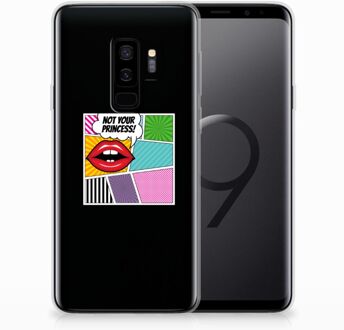 B2Ctelecom Samsung Galaxy S9 Plus Uniek TPU Hoesje Popart Princess