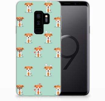 B2Ctelecom Samsung Galaxy S9 Plus Uniek TPU Hoesje Pups