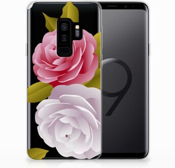 B2Ctelecom Samsung Galaxy S9 Plus Uniek TPU Hoesje Roses