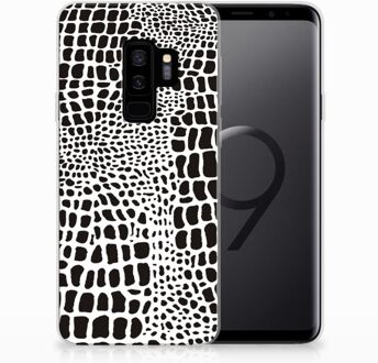 B2Ctelecom Samsung Galaxy S9 Plus Uniek TPU Hoesje Slangenprint