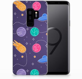 B2Ctelecom Samsung Galaxy S9 Plus Uniek TPU Hoesje Space