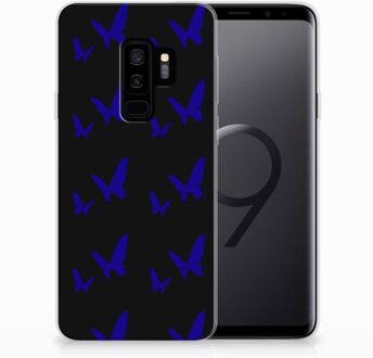 B2Ctelecom Samsung Galaxy S9 Plus Uniek TPU Hoesje Vlinder Patroon