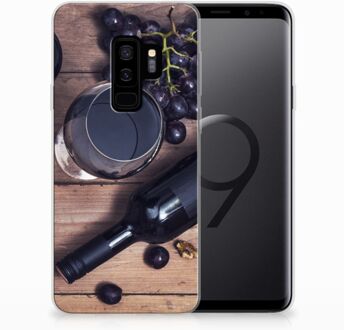 B2Ctelecom Samsung Galaxy S9 Plus Uniek TPU Hoesje Wijn