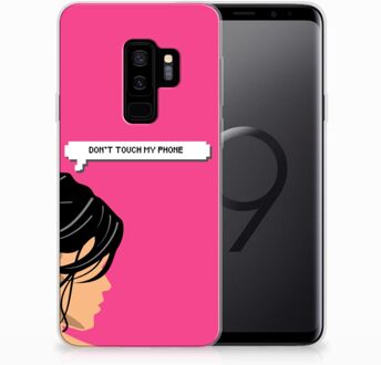 B2Ctelecom Samsung Galaxy S9 Plus Uniek TPU Hoesje Woman DTMP