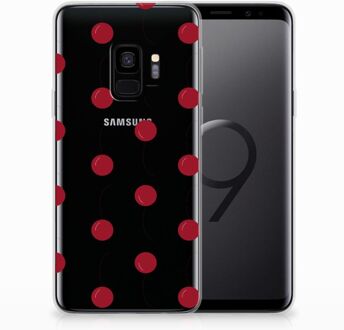 B2Ctelecom Samsung Galaxy S9 Siliconen Hoesje Cherries