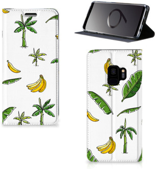 B2Ctelecom Samsung Galaxy S9 Standcase Hoesje Design Banana Tree