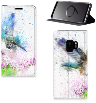 B2Ctelecom Samsung Galaxy S9 Telefoonhoesje Design Vogel