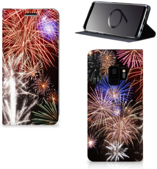 B2Ctelecom Samsung Galaxy S9 Telefoonhoesje Design Vuurwerk