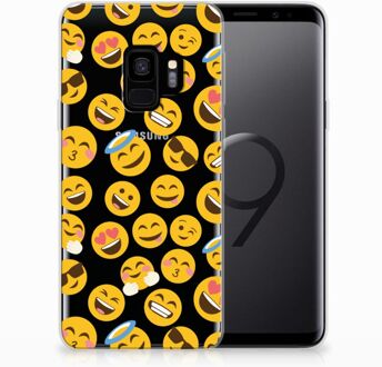 B2Ctelecom Samsung Galaxy S9 TPU Hoesje Design Emoji