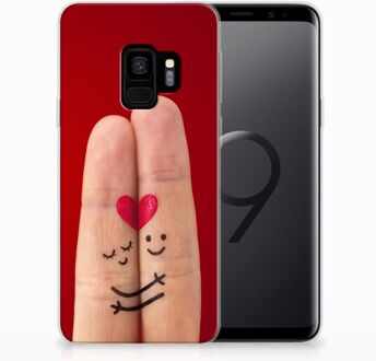 B2Ctelecom Samsung Galaxy S9 TPU Siliconen Hoesje Liefde