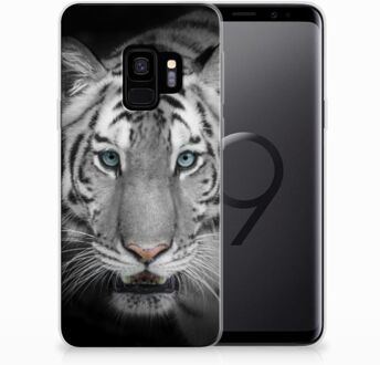 B2Ctelecom Samsung Galaxy S9 TPU Siliconen Hoesje Tijger