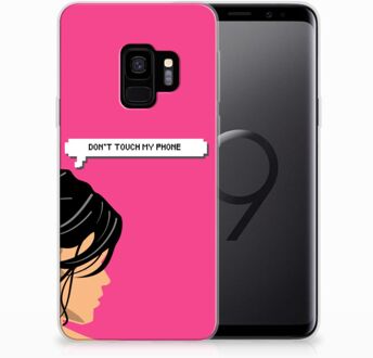 B2Ctelecom Samsung Galaxy S9 TPU Siliconen Hoesje Woman DTMP