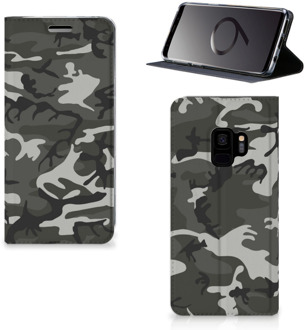 B2Ctelecom Samsung Galaxy S9 Uniek Standcase Hoesje Army Light