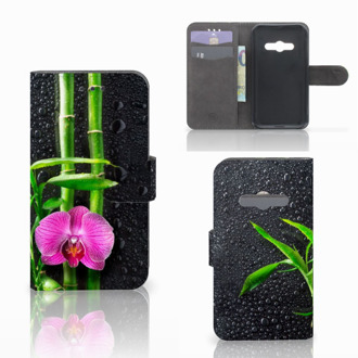 B2Ctelecom Samsung Galaxy Xcover 3 Uniek Ontworpen Hoesje Orchidee