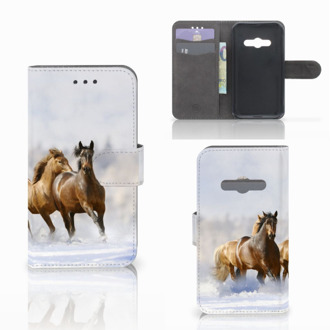 B2Ctelecom Samsung Galaxy Xcover 3 Uniek Ontworpen Hoesje Paarden