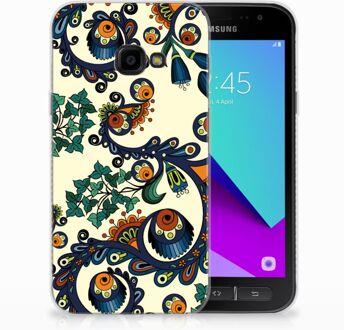 B2Ctelecom Samsung Galaxy Xcover 4 TPU Hoesje Design Barok Flower