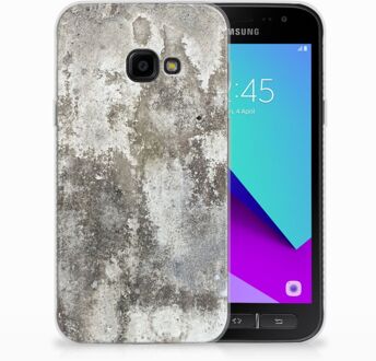 B2Ctelecom Samsung Galaxy Xcover 4 TPU Hoesje Design Beton