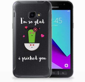 B2Ctelecom Samsung Galaxy Xcover 4 TPU Hoesje Design Cactus Glad