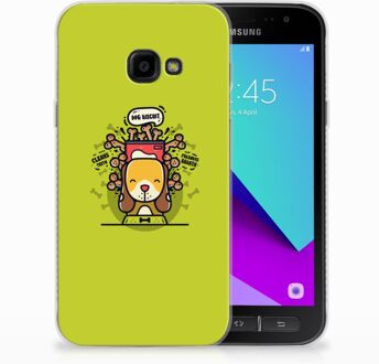 B2Ctelecom Samsung Galaxy Xcover 4 TPU Hoesje Design Doggy Biscuit