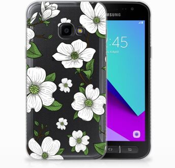 B2Ctelecom Samsung Galaxy Xcover 4 TPU Hoesje Design Dogwood Flowers