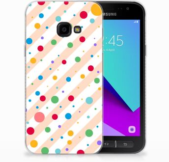 B2Ctelecom Samsung Galaxy Xcover 4 TPU Hoesje Design Dots