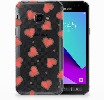 B2Ctelecom Samsung Galaxy Xcover 4 TPU Hoesje Design Hearts