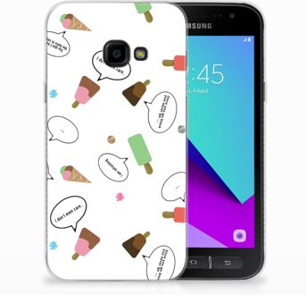 B2Ctelecom Samsung Galaxy Xcover 4 TPU Hoesje Design IJsjes