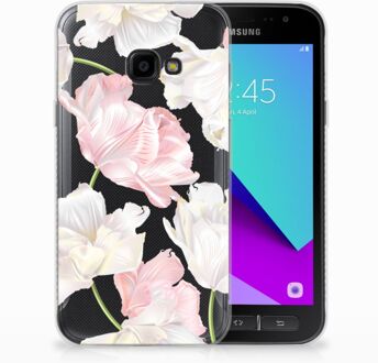 B2Ctelecom Samsung Galaxy Xcover 4 TPU Hoesje Design Lovely Flowers