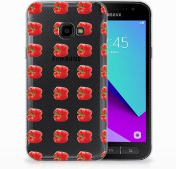 B2Ctelecom Samsung Galaxy Xcover 4 TPU Hoesje Design Paprika Red