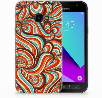 B2Ctelecom Samsung Galaxy Xcover 4 TPU Hoesje Design Retro