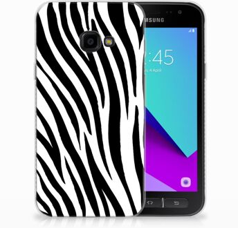 B2Ctelecom Samsung Galaxy Xcover 4 TPU Hoesje Design Zebra