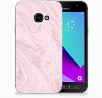 B2Ctelecom Samsung Galaxy Xcover 4 TPU Hoesje Marble Pink