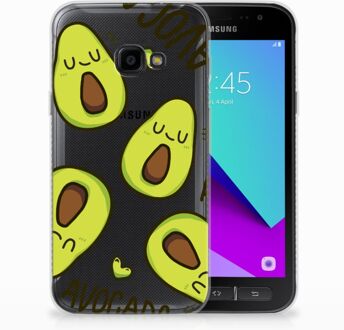 B2Ctelecom Samsung Galaxy Xcover 4 Uniek TPU Hoesje Avocado Singing