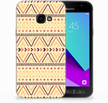 B2Ctelecom Samsung Galaxy Xcover 4 Uniek TPU Hoesje Aztec Yellow