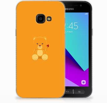 B2Ctelecom Samsung Galaxy Xcover 4 Uniek TPU Hoesje Baby Beer